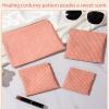 Self-Closing Magnetic Mini Portable Mini Makeup Bag Travel Storagefor Inside Large Storages, Organize Cosmetic, Lipstick, Jewelry,Coins,Hair Accessories (4PCS) (Gray) view 4