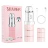 Electric Shaver Women  Lipstick-Shaped Portable Hair Trimmer, Travel Friendly Female Grooming Device for Face, Body, Arms, and Intimate Areas at Home, Salon, 5.2 Inches. view 1