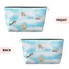 HDAODNM Cute Cat Makeup Bag Animal Cosmetic Bag Travel Toiletry Bag Women Cosmetic Bags view 2