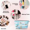 HDAODNM Cute Cat Makeup Bag Animal Cosmetic Bag Travel Toiletry Bag Women Cosmetic Bags view 3