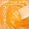 Sugar Wax Kit Suagring Kit: 300g/10.6oz Organic Sugaring Paste for Body Hair Removal - Includes Wax Strips & Sticks, Pre and Post Care Oils view 3