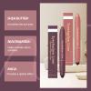 Eyeshadow Stick, Perfect Color Duo-Shadow Liner 2-in-1 Eyeliner & Eye Shadow Stick, Easily Blendable & Buildable, Waterproof, Creamy Easy-Glide, For Effortless Smoky Or Natural Eye Makeup(01+06) view 4