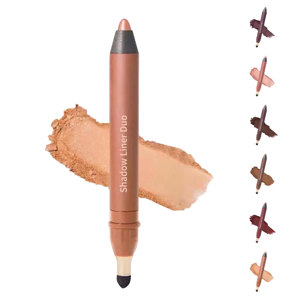2in 1 Eyeliner Eyeshadow, Inelaborate Eye Shadow 2-in-1 Liner & Shadow, Waterproof, Smooth, Easy to Color, Smudge-Proof & Long-Lasting All-Day (03)