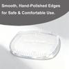 3Pcs Hair Stroke Brow Mapping Ruler Arch Eyebrow Ruler Emplate 1 Minute Fast Drawing Guide Tool Reuse Acrylic Tattoo Pmu Permanent Makeup Hairstroke Stencil (Round-Shaped/3pcs) view 3