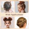3Pcs Hair Pin for Women, Prestige French HairPin, Strong Durable Pins for Fine, Thick & Long Hair, Hairs Styling Accessories for Party Valentine's DayBrown view 3