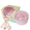 Baby Powder Puff and Container Travel - Dusting Powder Case - Applicator Holder Case for Travel Bedroom Home Caregivers New Parents Daycare Providers Nursery Bath Time view 1