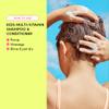 Evereden Kids Hair Care: 2 in 1 Shampoo and Conditioner in Cool Peach 8.5 fl oz. & Detangling Hair Brush | Gentle, Non-Toxic Haircare for All Hair Types view 2