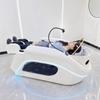 CHEEMHOM Head SPA Shampoo Bed (Smart Full Body Massage),Electric Massage Bed with White Modern Simplicity Design with Future Light Luxury Style view 1