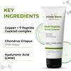 Actiherbz Multi Peptide + copper Face Serum 30ml & Serum Cleanser 60ml with 8 Peptide Cocktail for Improves Skin Elasticity, Skin Renewal and Age-Defying Booster | All Skin Types view 3
