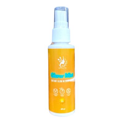 1 Bottle Ms. Tsung Essentials GLOW MIST SPF 50, 60ml - Instant Glow in Every Spray