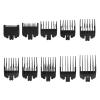 10Pcs Hair Clipper Limit Guide Comb Trimmer Guards Attachment 1.5-25mm Universal Haircut Tool Clipper Limit Combs(Multi-colored) view 3
