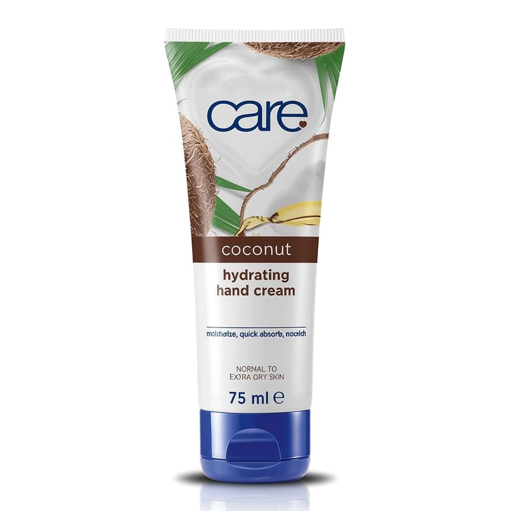 Care Coconut Hydrating Hand Cream, 2.5 fl oz, Deep Moisture with Vitamin E, Fast Absorbing, Non-Greasy
