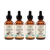 3x 1992 Organic Castor Oil Glass Bottle 2oz Bundle with Extra Virgin Olive Oil 2oz  Pressed, Organic & Versatile for Hair, Skin, Nails  Nourishes, Supports Daily Beauty Routine  Gift Set (4 Items) view 1