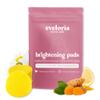 Eveloria Brightening Turmeric & Kojic Acid 30 Face Pads  Gentle Exfoliating & Cleansing Pads for Dark Spots, Uneven Tone & Dull Skin  Natural Glow with Turmeric, Kojic Acid & Vitamin C view 1
