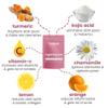 Eveloria Brightening Turmeric & Kojic Acid 30 Face Pads  Gentle Exfoliating & Cleansing Pads for Dark Spots, Uneven Tone & Dull Skin  Natural Glow with Turmeric, Kojic Acid & Vitamin C view 3