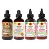 Castor Oil  Jamaican Black Castor-Oil XX Dark Bundle with Light Blend and 2x Strong Roots Red Pimento Hair Growth Oil  Castor-Oil Hair & Scalp Support, Organic Blend  Gift Set (4 Items) view 1