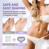 Orchrose Electric Razor for Women Body: Rechargeable Painless Electric Shaver for Bikini Face Body Legs Underarms - Portable for Travel (Purple) view 3