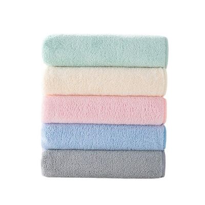 OOAYDYWO Towels Thisck Sosft Cosral Vselvet Fasce Towsel Hosme Skins-Friendly Facse Towel