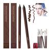 Chocolate And Plum Eyeliner Duo, 24 HR Waterproof Eyeliner Duo Sharpenable Eye Pencil, 2 in 1 Eye Liner and Eyebrow, Smudge Proof, Long Wear, Waterproof, Smooth & Easy to Color (Chocolate + Plum) view 1