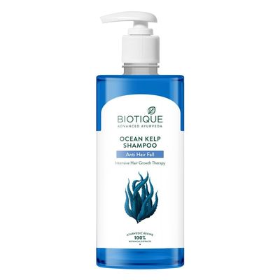 Bioti. Ocean Kelp Anti Hairfall Shampoo | Intensive Hair Growth Therapy| Anti Hairfall Shampoo that Maintains Shine |100% Botanical Extracts | Suitable for All Hair Types |500ml