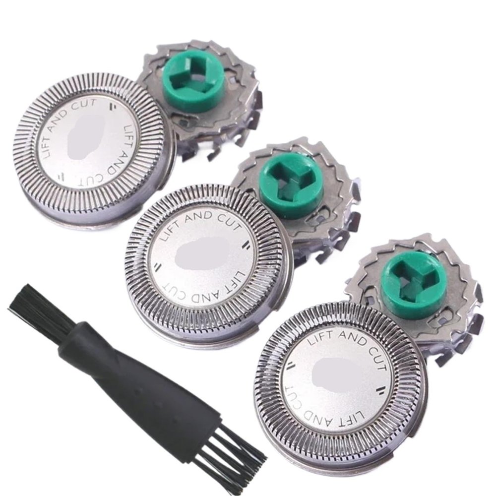 3pcs Razor Blade Replacement Shaver HeadCompatible For PhilipsHQ7310 HQ6090 AT890 AT830 PT868 PT870 PT920 HQ64 HQ5705 HQ6070 HQ7320