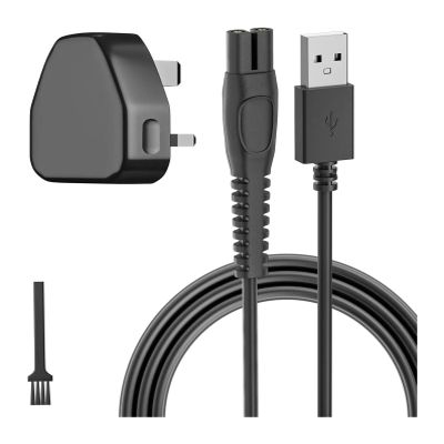 5V Shaver Charger, Compatible For Philips, One Blade QP2724/ QP2734/ QP2834/ QP4530/ QP1924/ S7887/ MG5910/ MG7910/X3001 Electric Trimmer And Shaver(UK 1pcs)
