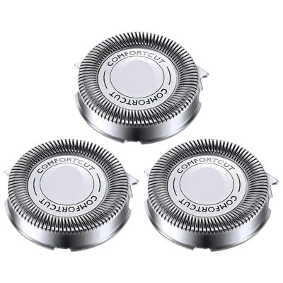 3Pcs SH30/50/52 Shaver Replacement HeadsCompatible For PhilipsElectric Shaver Series 1000, 2000, 3000, 5000 Blade Head