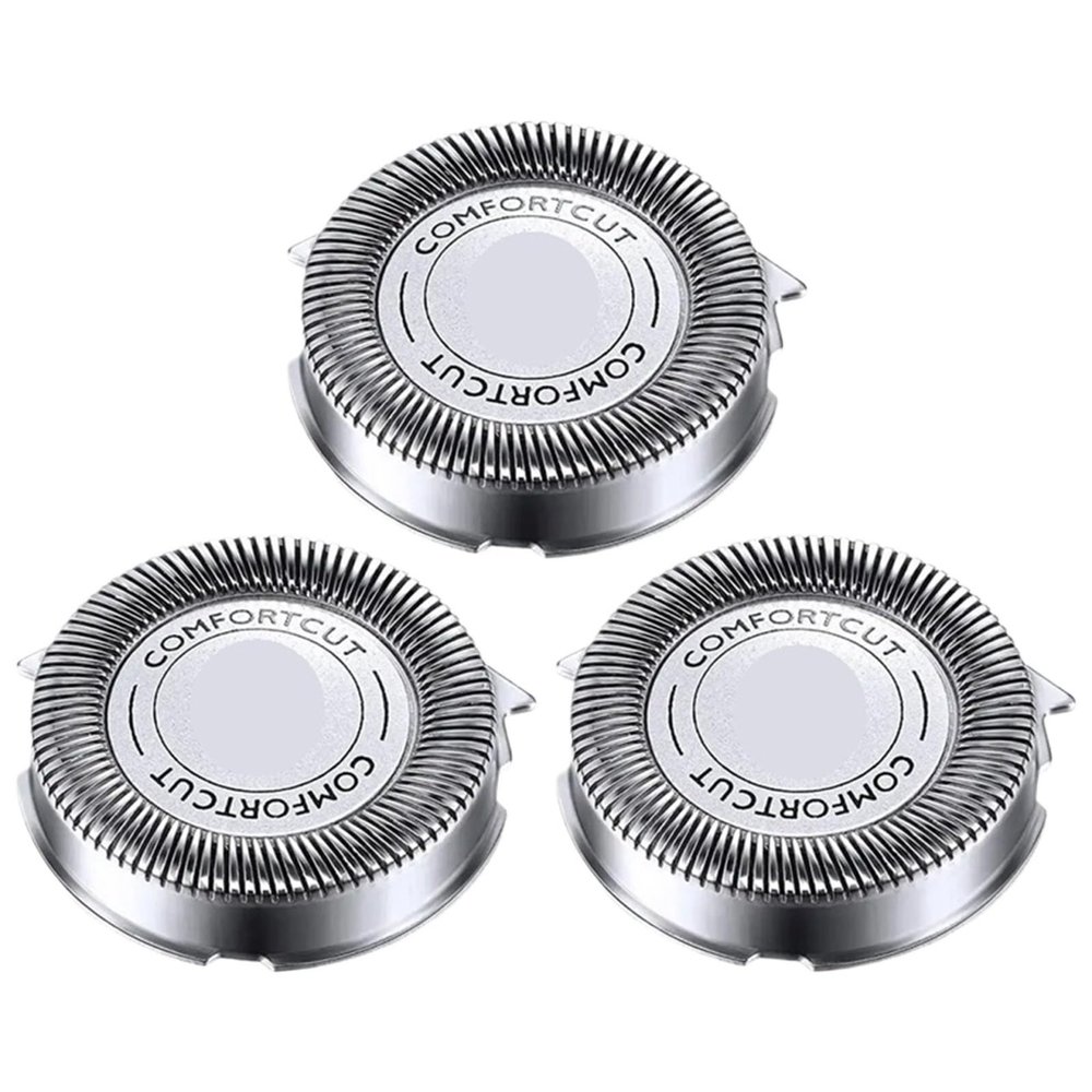 3Pcs SH30/50/52 Shaver Replacement HeadsCompatible For PhilipsElectric Shaver Series 1000, 2000, 3000, 5000 Blade Head