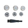 3x SH70 Replacement HeadCompatible For PhilipsCompatible For Norelshaver S7000 S7310 S7370 S7350 S7780 S7311 S7312 S8000 view 2