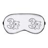 Azeeda 'Number 3 Birthday Bear' Sleep/Travel Eye Mask (EY00033674) view 1