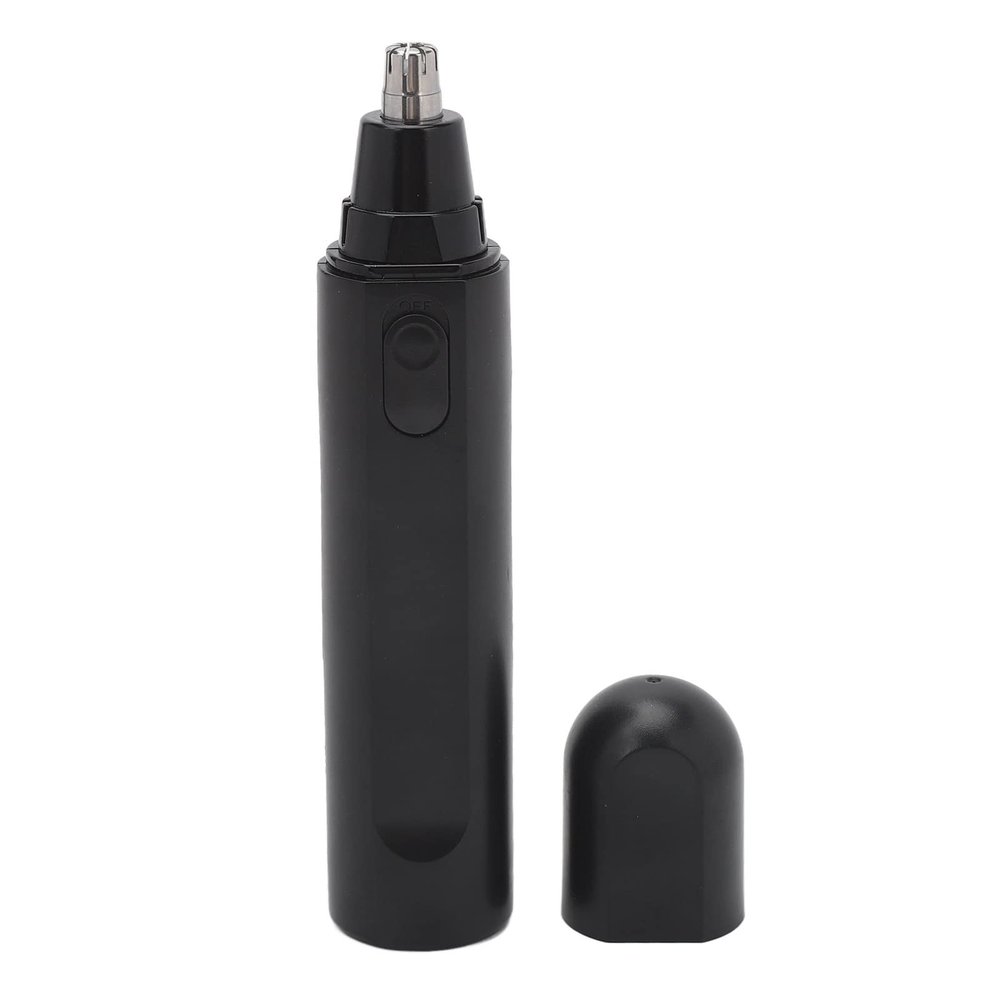 Cryfokt Nose Hair Trimmer, 360 Degree Rotatable, Portable, Lightweight, Efficient, Safe, Durable, for Hair Removal on Nose, Ear, Eyebrows (B1)