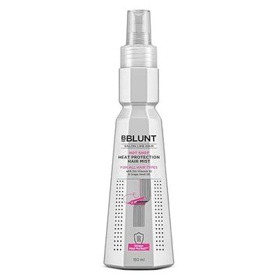 B.BLUNT Heat Protection Hair Mist Spray, Professional Hair Care, Silver, 150ml