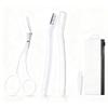QXMYGSLSD Eyebrow Trimmer Set, Dermaplaning Tool, Dermaplaning Razor for Women & Men, Reusable Eyebrow Razor, Face Razor Removes Peach Fuzz, Exfoliates Skin  view 1