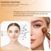 ZKMGYZB 2Pcs Facial Massage Tool for Eye Massage Reduce Puffiness and Dark Circles Facial Meridian Brush Sandalwood Handle Copper Massage Beads Chinese SPA Gua Sha Tool (Sandalwood) view 3