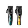 High end Hair Clipper Metal Body Titanium Alloy Sharp Blade Trimmer LCD Intelligent Digital Shaving Machine V-195(Green) view 4