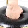 Adjustable Rolling Stool with Back Rest  Comfortable Swivel Stool on Wheels, Heavy-Duty Hydraulic Metal Chair for Salon, Massage, Clinic, Bar, Office Use view 4