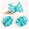 12 Pcs Medium Octopus Hair Claw Clips for Women, 2.76 Inch Purple Plastic Non Slip Hair Accessories for Thick and Medium Hair, Daily Styling view 4