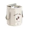 Foldable Design Foot Bath Bucket with Lid Insulated for Warmth for Home Travel Outdoor Camping (33 * 35cm)(Covered Style) view 1