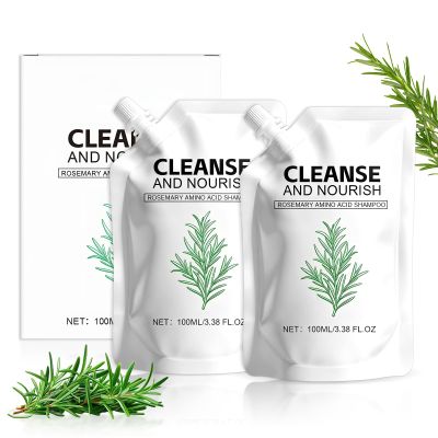 2Pcs Rosemary Amino Acid Shampoo,Hair Growth Shampoo for Thinning Hair Women and Men Hair Loss, Thicken & Strengthen Scalp,Cleanse and Nourish, for All Hair Types