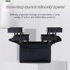 Acronmers Large Makeup Carrying Train Case for Women, Travel Bag Storage Box 4 Tier Professional Nail Organizer Case with Adjustable Dividers for Make Up Tools view 4