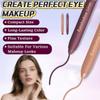 dqcbao Shadow Liner 2-in-1 Eyeliner & Eyeshadow Stick, Dual-Ended Cream Eye Makeup Pen for Quick Smoky Look, Long-Lasting, Waterproof & Easy to Blend view 3