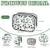 10 Pcs Soccer Clear Makeup Bag with Zipper Bulk, Soccer Snack Bags Accessories for Team Gifts Woman Candy Pouch Soccer Goodies Bags, Waterproof Soccers Team Birthday Party Gifts Sport Supplies view 4