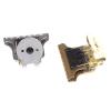 1pc Stainless Steel T-Shaped Hair Clipper Blade With Stand T9 Blade Trimmer Replacement Clipper Head(Gold) view 3