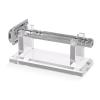 AUNMAS Acrylic Razors Stand Holder, Shaving Brush Storage Bracket Countertop Shaving Organizer for Bathroom Kitchen (Transparent) view 1