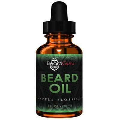 AppleBlossom Beard Oil Softens even the Coarsest Beard Hair Infused With Refreshing Apple Scent Stops Beard Itch And Irritation Fast Non-greasy For A Clean Finish
