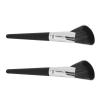 2pcs Sickle Brush, Makeup Shading Brush, Soft Synthetic with Wooden Handle, Ergonomic for Face Contouring, Blending Bronzer and Concealer, view 2