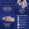 Gillette TREO Razor Disposable Razors With Built-in Shave Gel, Designed for Caregivers To Shave Someone Else or TSA Approved Personal Travel Razor (30 Pack) view 4
