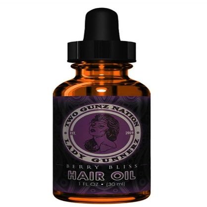 Berry Bliss Hair Oil Smoothes And Softens Hair Helps Shape/Tame Unruly Hair Removes Itch Eliminates Frizziness Gives Your Hair A Non Greasy Finished Look