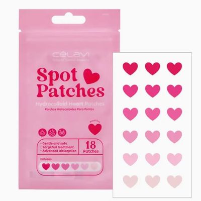 Hydrocolloid Acne Spot Patches (Hearts)