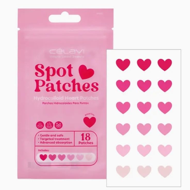 Hydrocolloid Acne Spot Patches (Hearts)